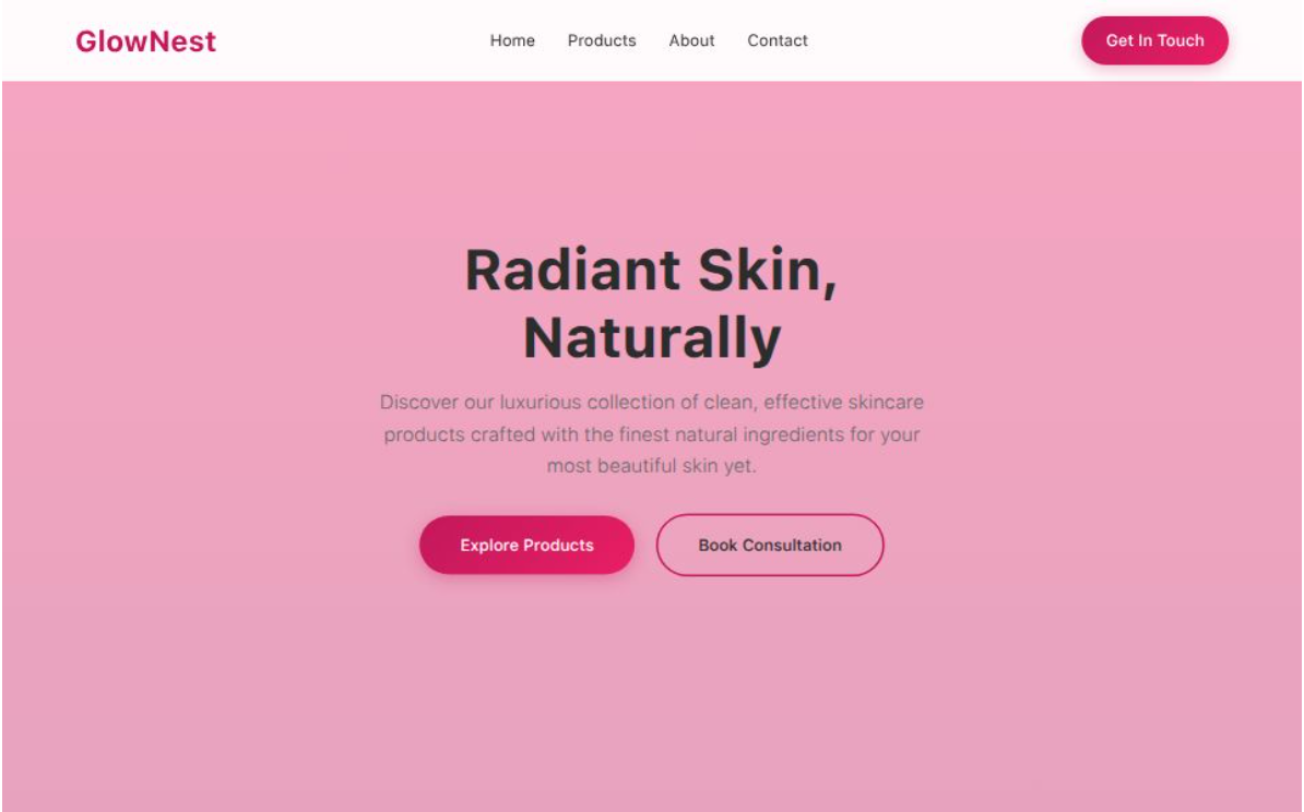 Bella Beauty Salon Website